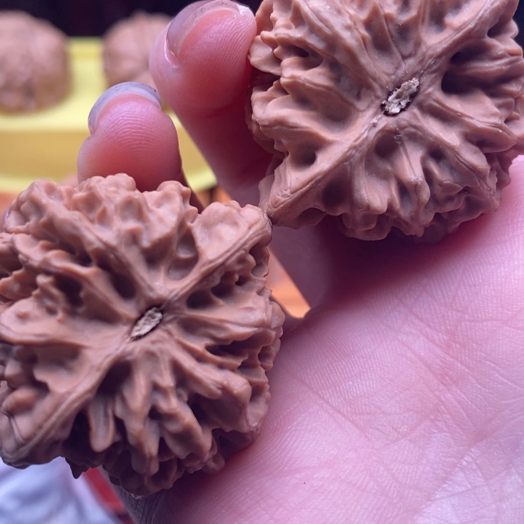 文玩核桃把件九*马秦闷