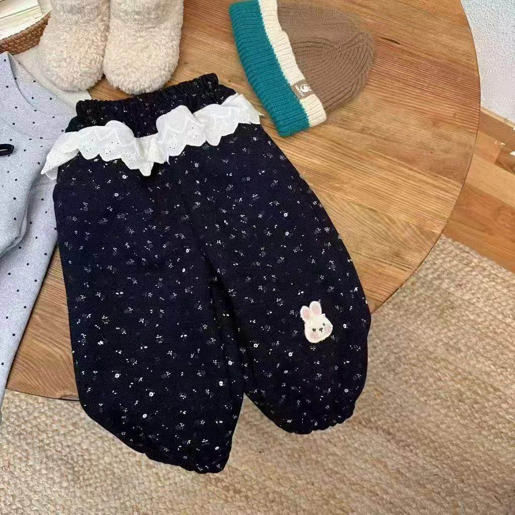 秋冬加绒卫裤休闲洋气长裤束脚裤