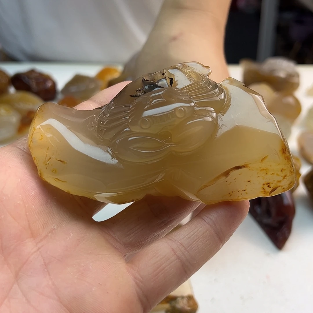 玛瑙/玉髓合金颈饰