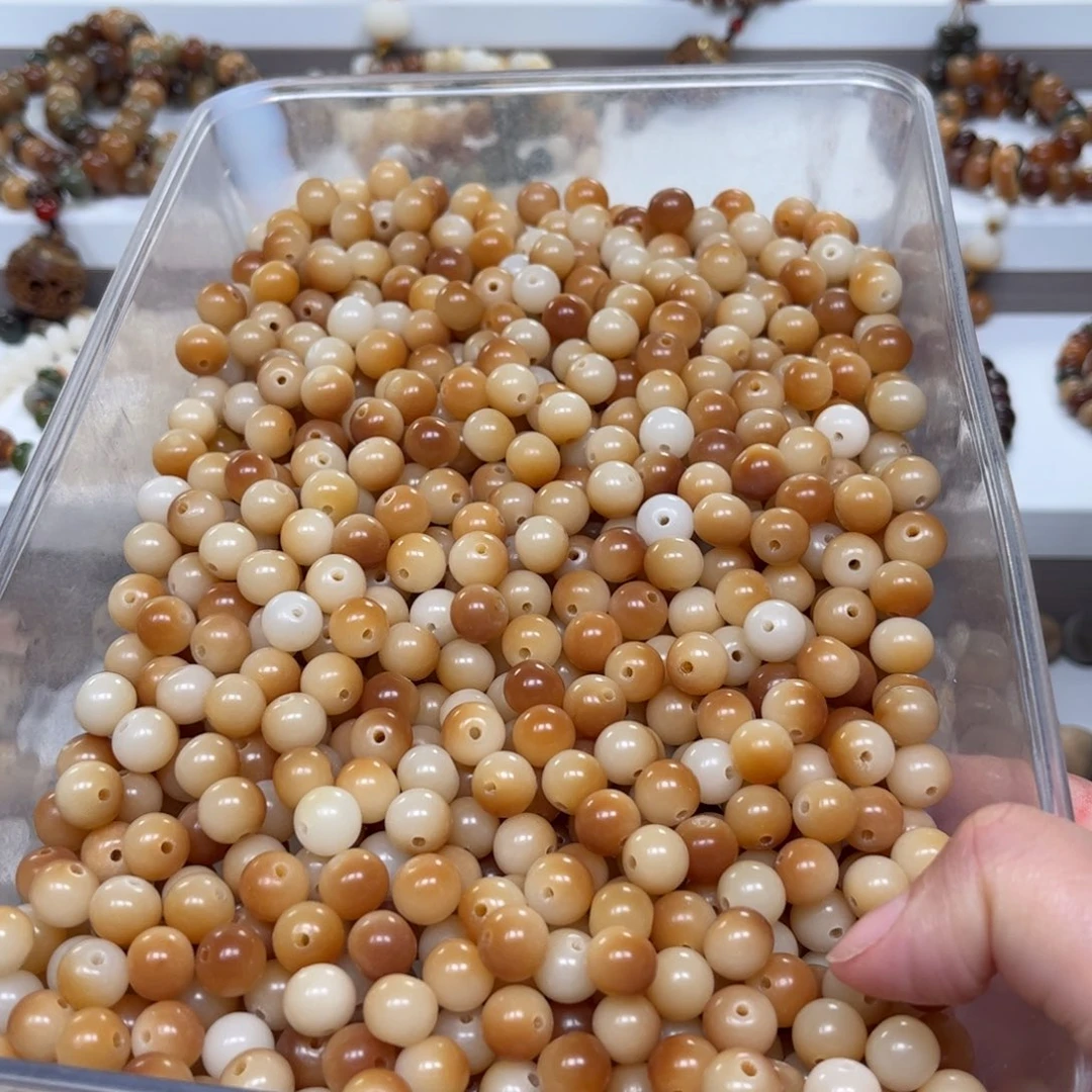 吊坠白玉菩提溏心蛋50颗
