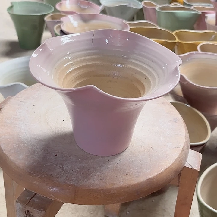 瓶口14高14瑕景德镇陶瓷学院满29包邮