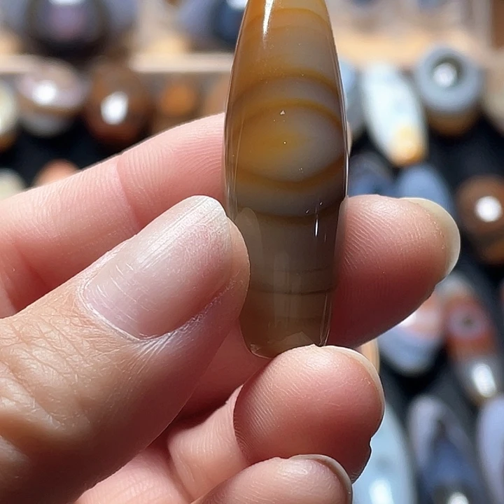 玛瑙/玉髓合金颈饰