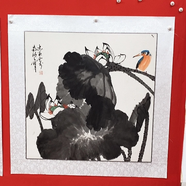 X***g国画黄忠耿精品作品。