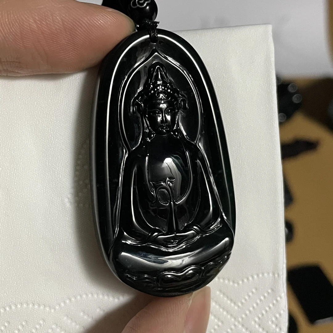 天然翡翠a货 素衣观音h