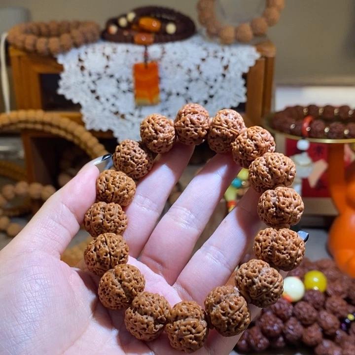 【***】金刚菩提手串165原籽打底肉一物