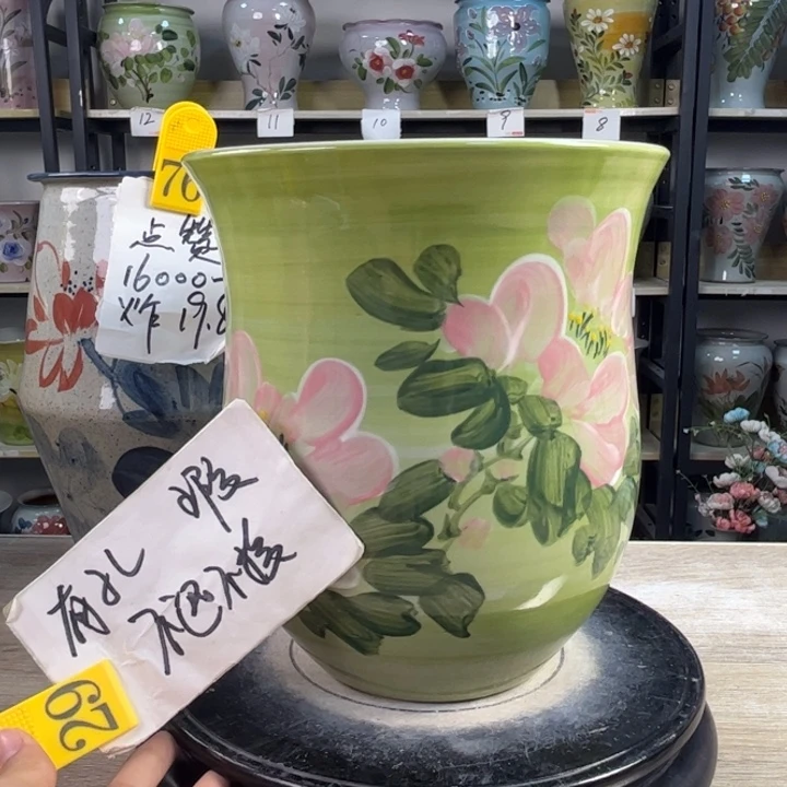 罐1tc景德镇陶瓷花盆
