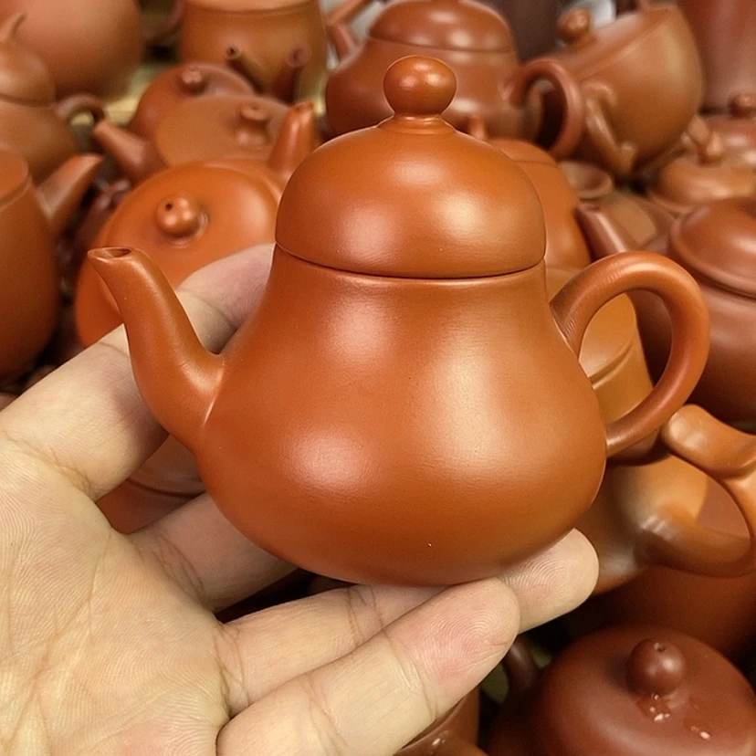 【闪购商品】茶壶朱泥110cc000000000000000