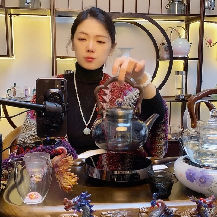 手工艺品玻璃手工壶