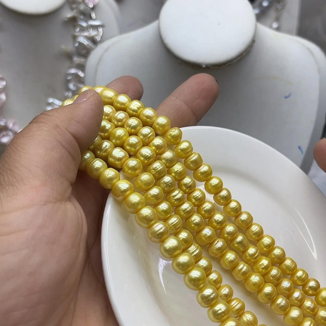 戒指14K金镶嵌淡水珍珠