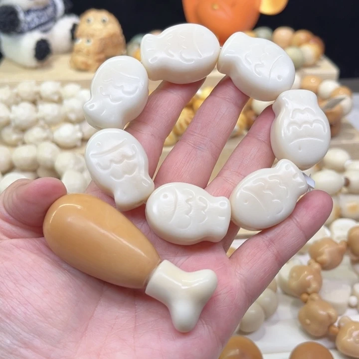 菩提根/象牙果手串象牙果两件定向1-25-118