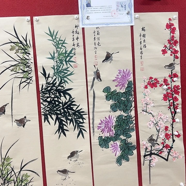 小鱼美术作品欣赏