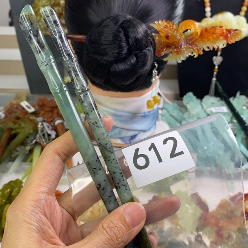 【闪购商品】岫玉发饰未镶嵌拾***年