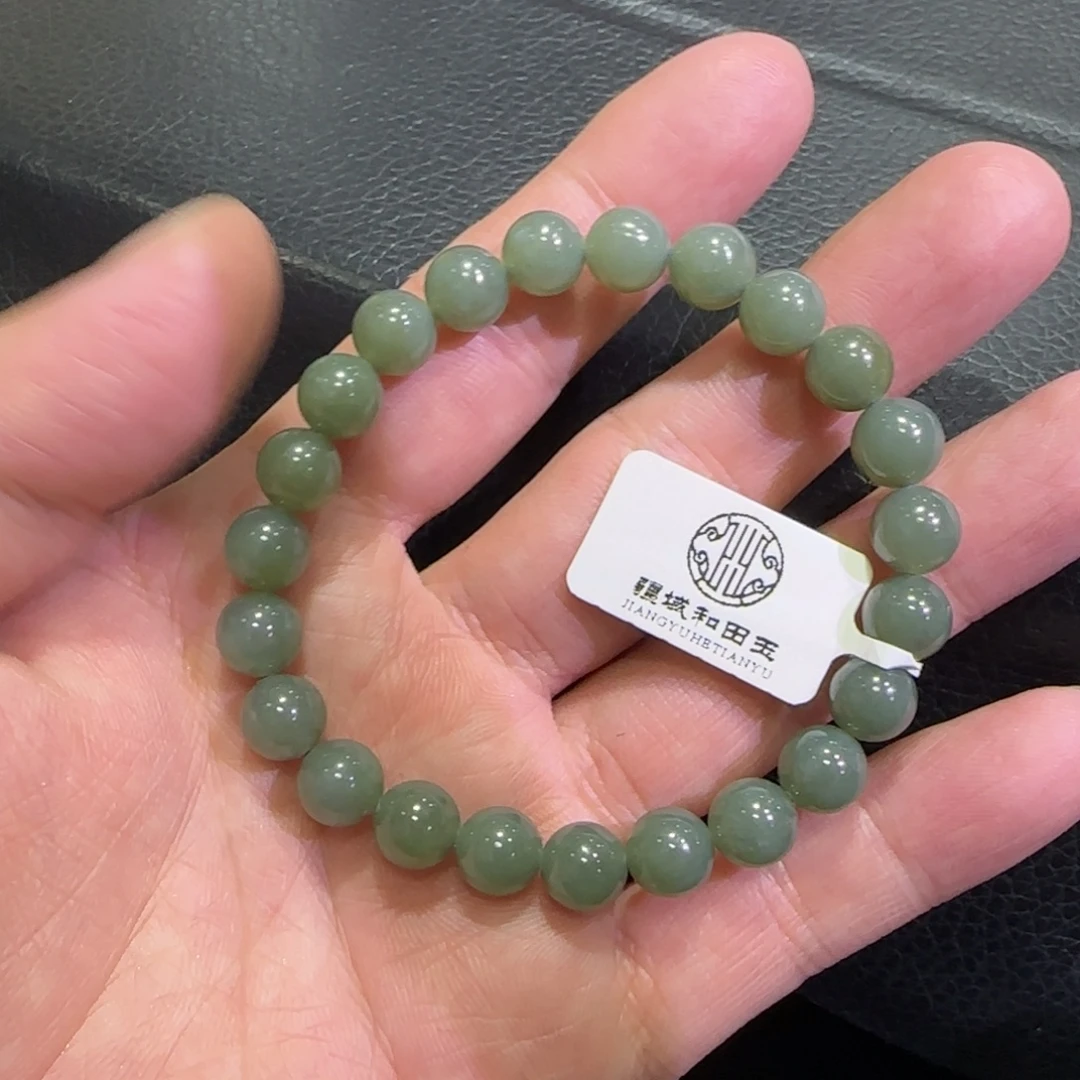 和田玉未镶嵌手串
