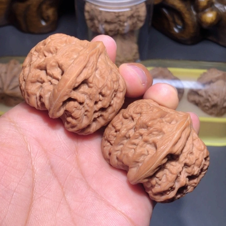 文玩核桃把件44千佛山小粗筋