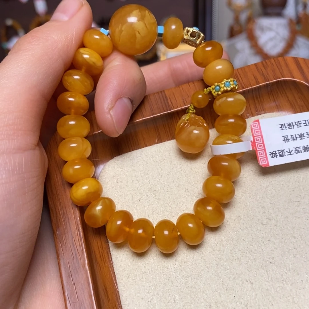 【闪购商品】手链蜜蜡未镶嵌手串