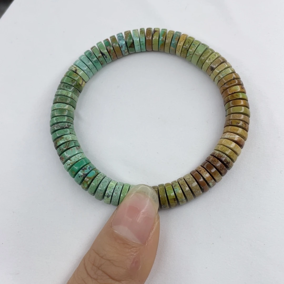 绿松石未镶嵌颈饰