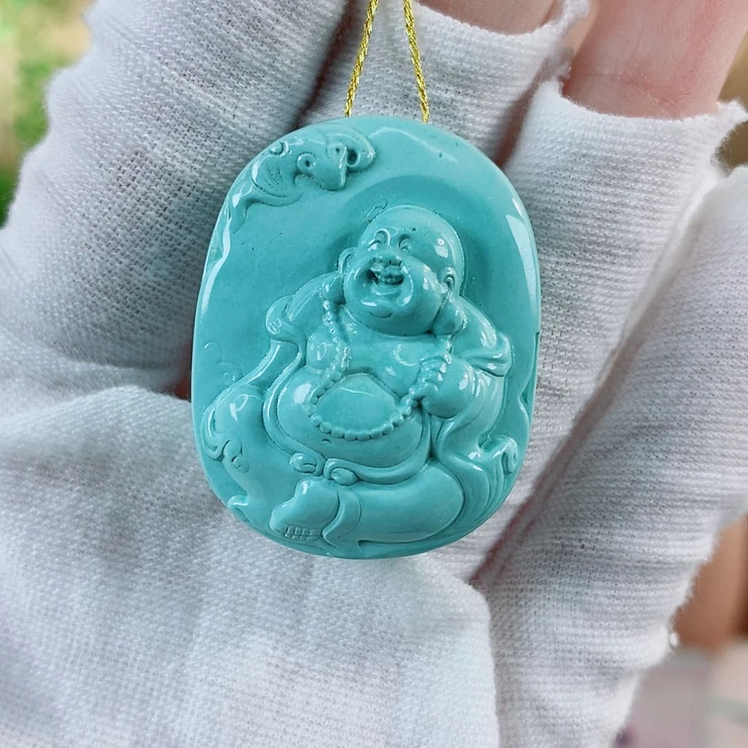 未镶嵌绿松石珠宝奇石