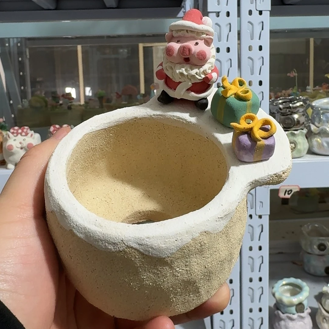 厂家直销手工花盆摆件