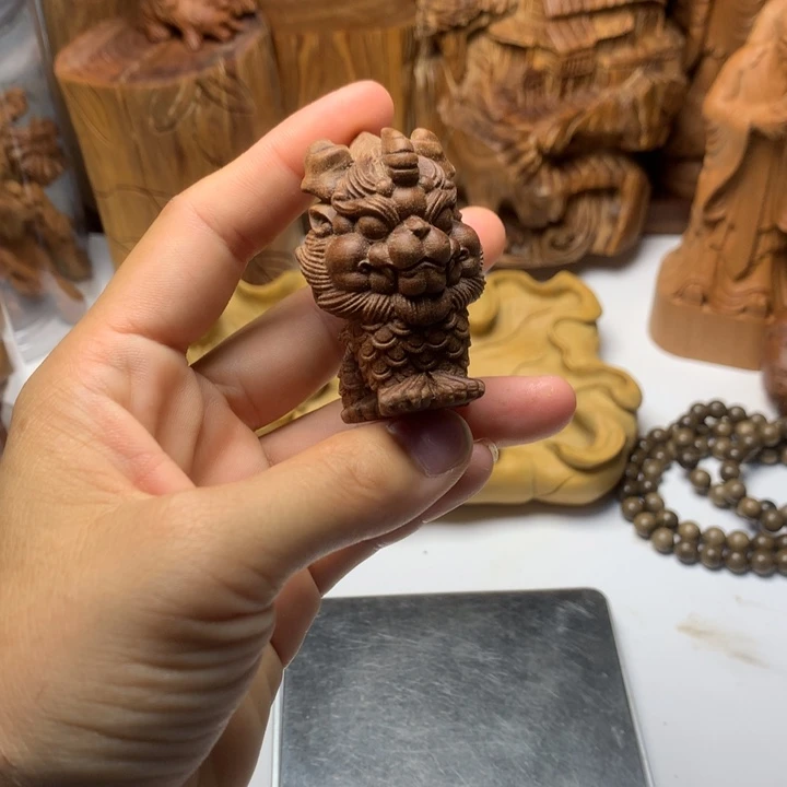 檀香木其他老山檀香麒麟