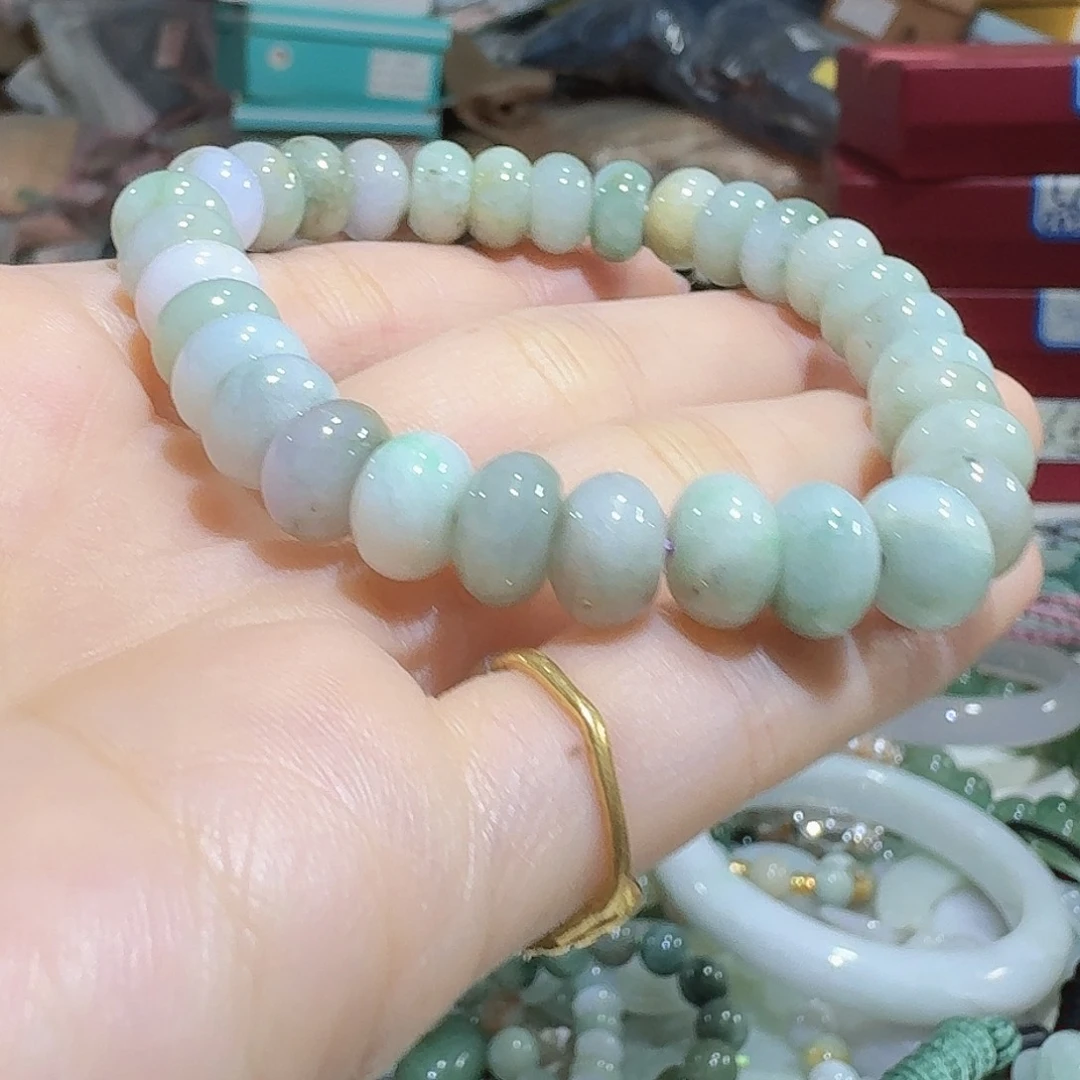 赚***Z翡翠未镶嵌颈饰5390