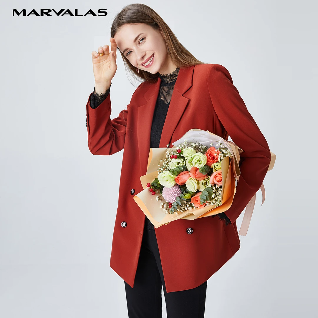 【籽言专属】曼德诗西装外套秋季宽松时尚高级感职业气质西服上衣