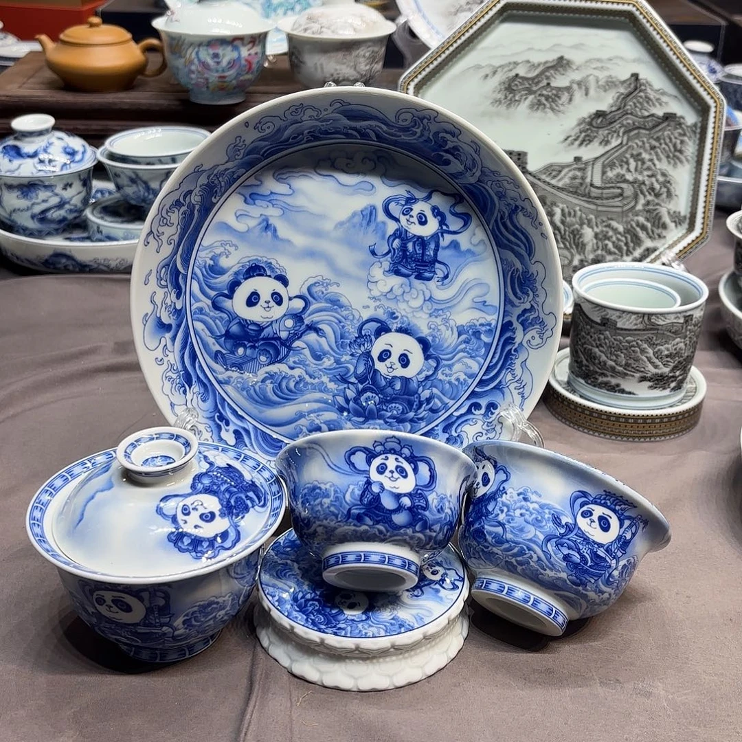 陶杯子景德镇陶瓷艺术展