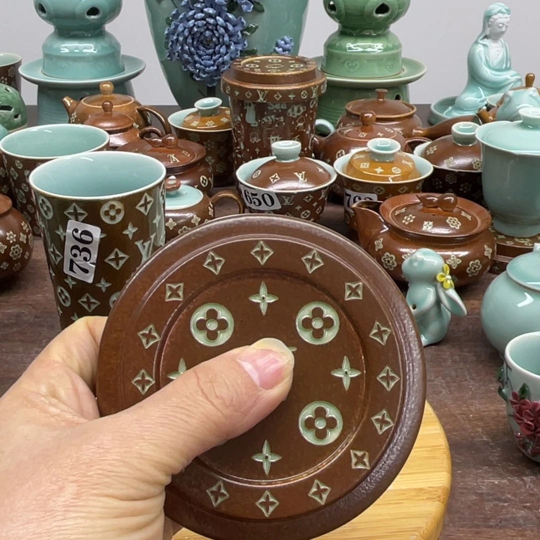 微瑕特价青瓷青瓷