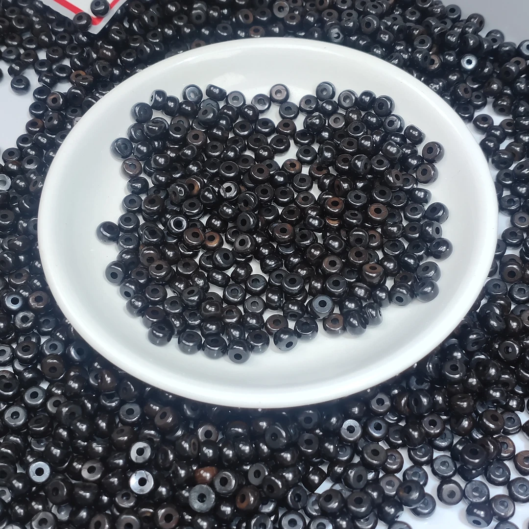 【散珠批发】W1743椰蒂老型6*4mm*30颗