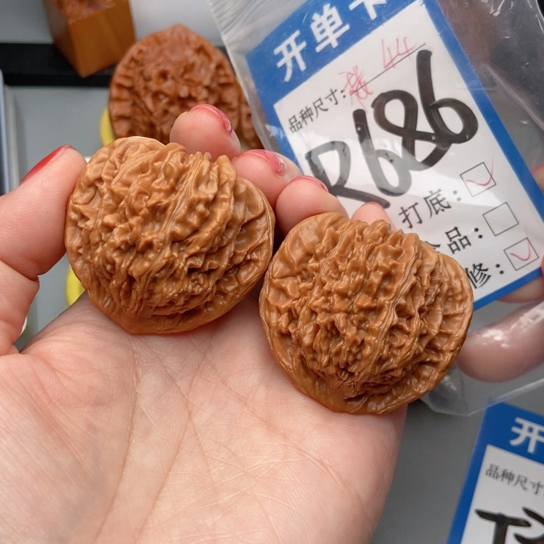 桃核吊坠核桃44四座楼狮子头