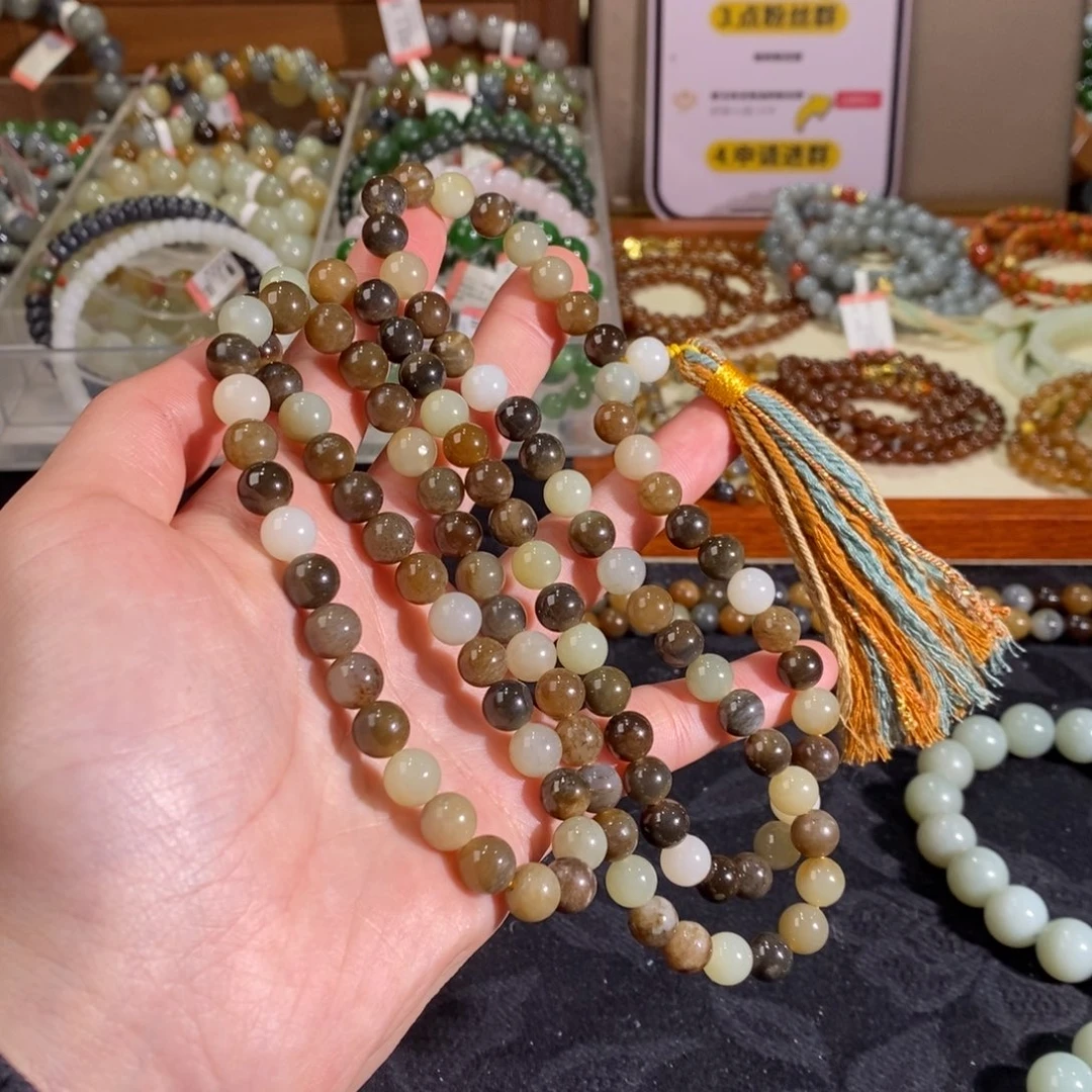 和田玉手链未镶嵌