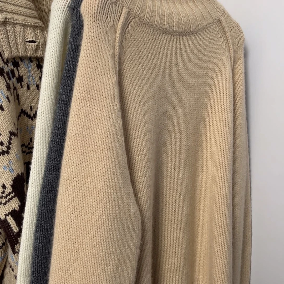 高领 插肩 加厚 羊绒衫