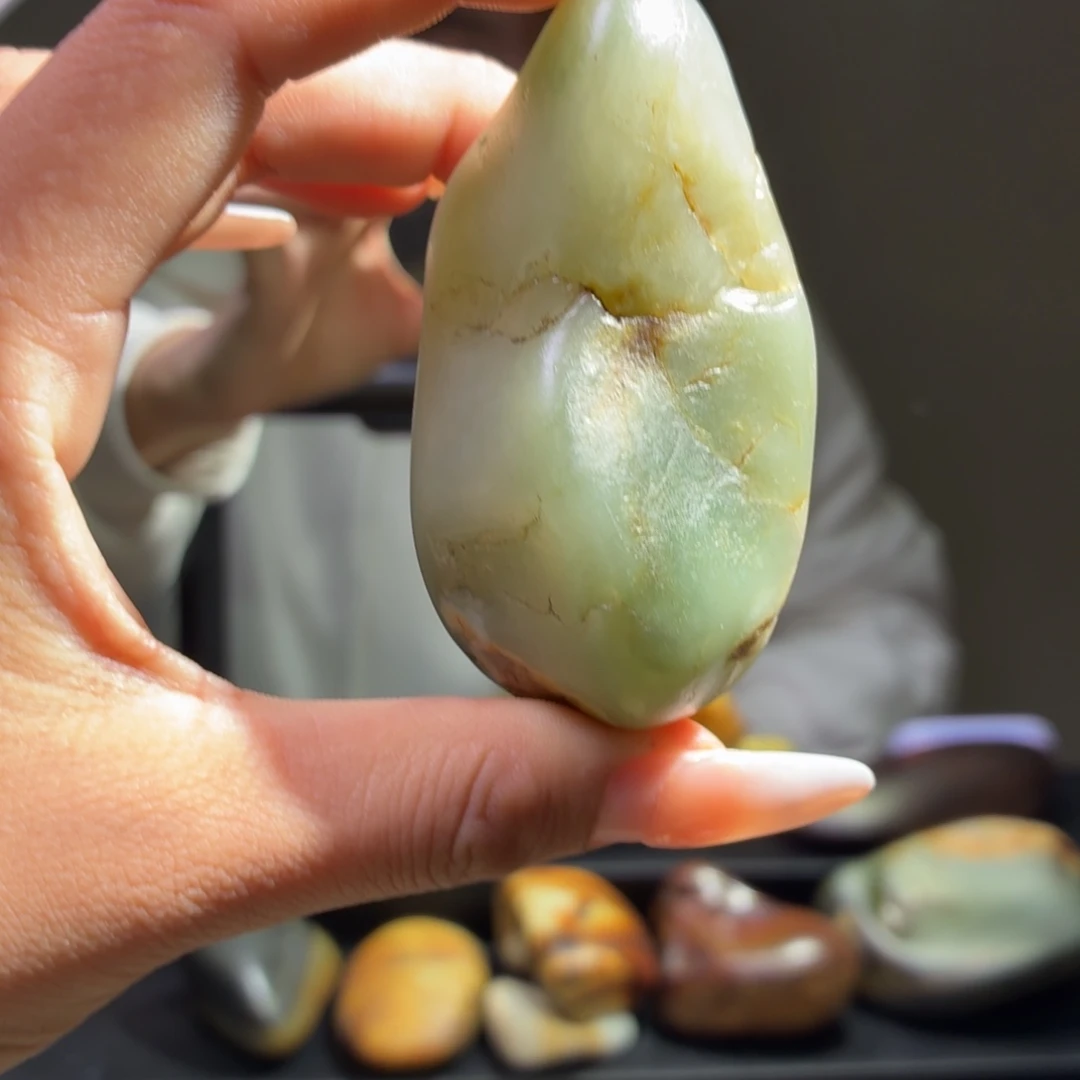 和田玉未镶嵌挂件148.5