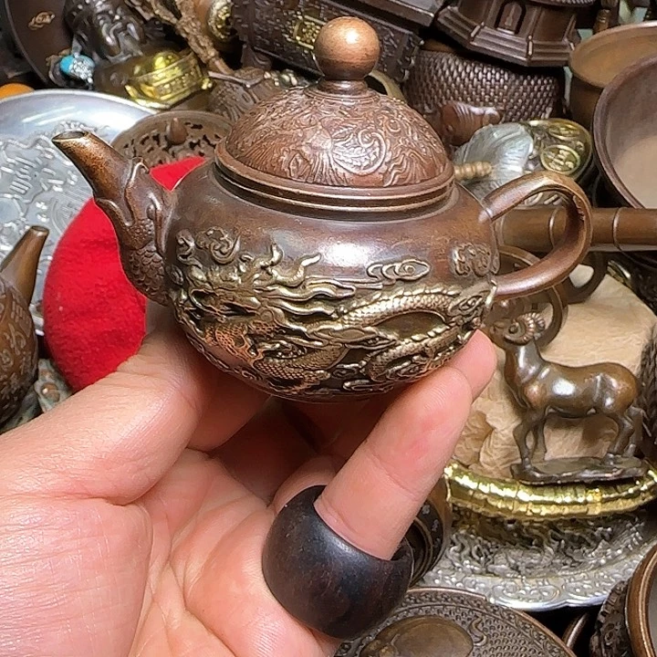 铜器办公室茶室摆件