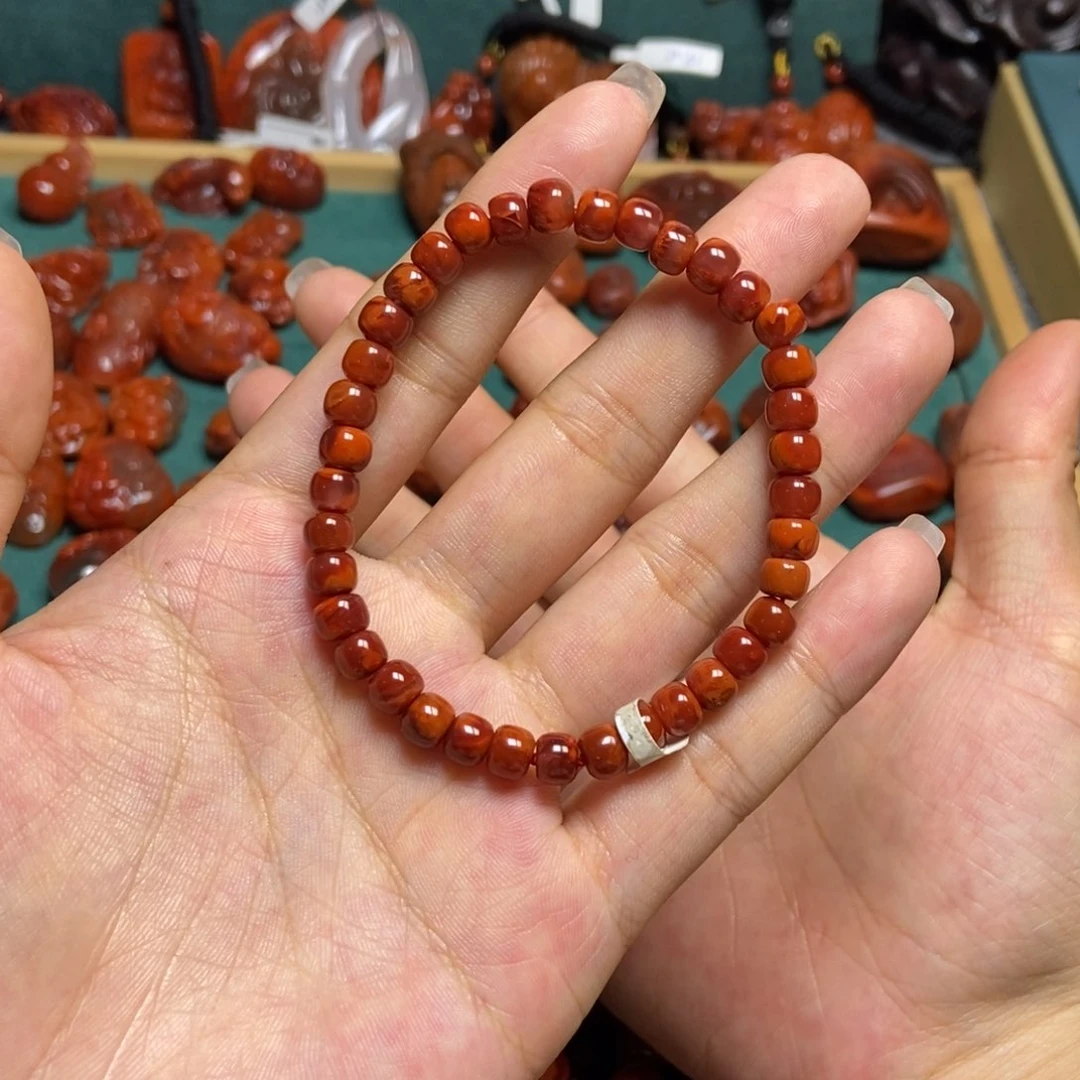 手串未镶嵌南红玛瑙6mm