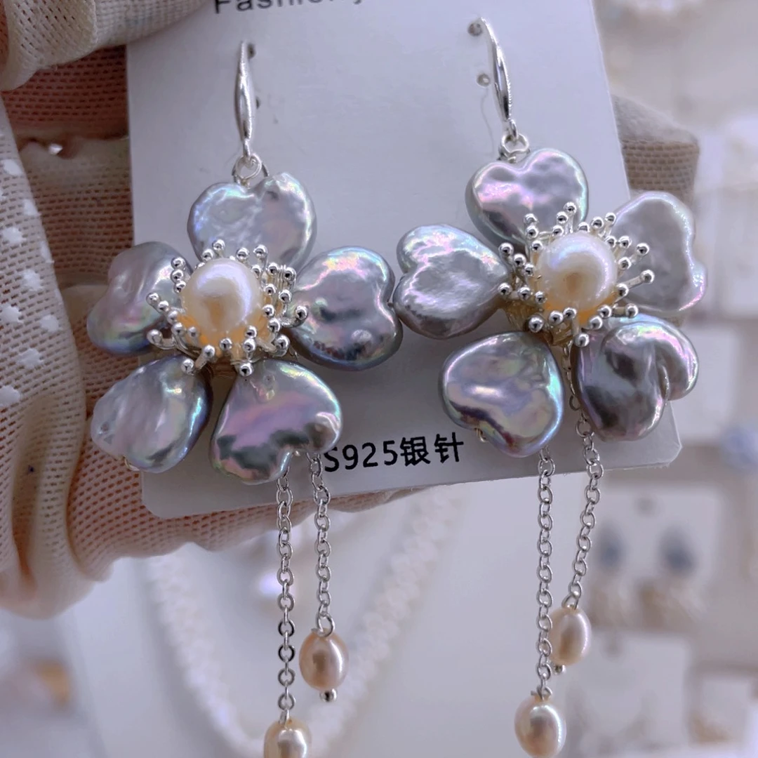 未镶嵌耳饰淡水珍珠