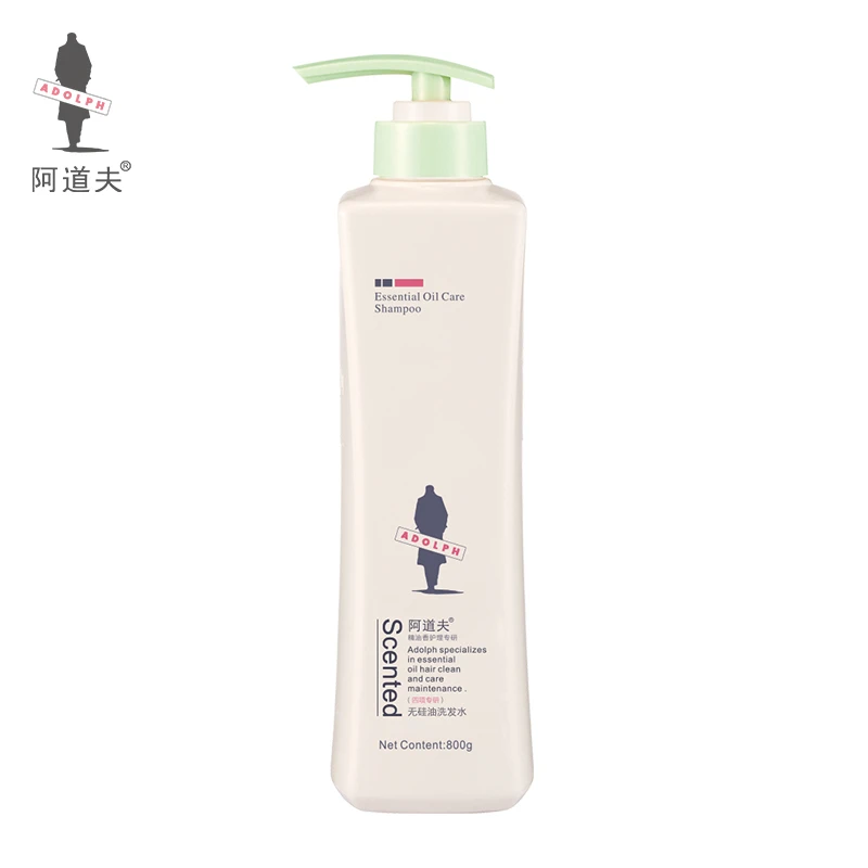 阿道夫800g无硅油洗发水去屑控油蓬松洗头水洗发乳持久留香大瓶