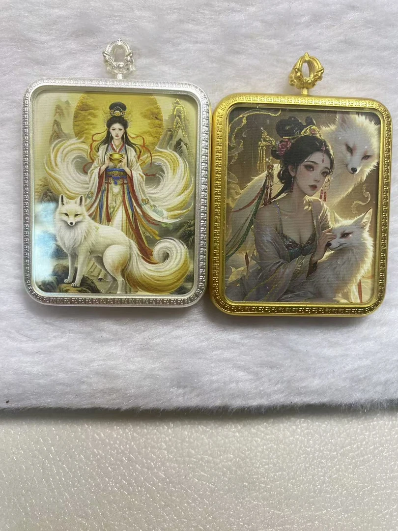 桃花+米 手绘唐卡