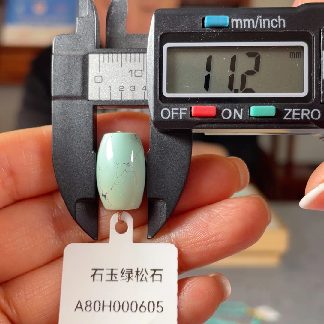 绿松石未镶嵌颈饰