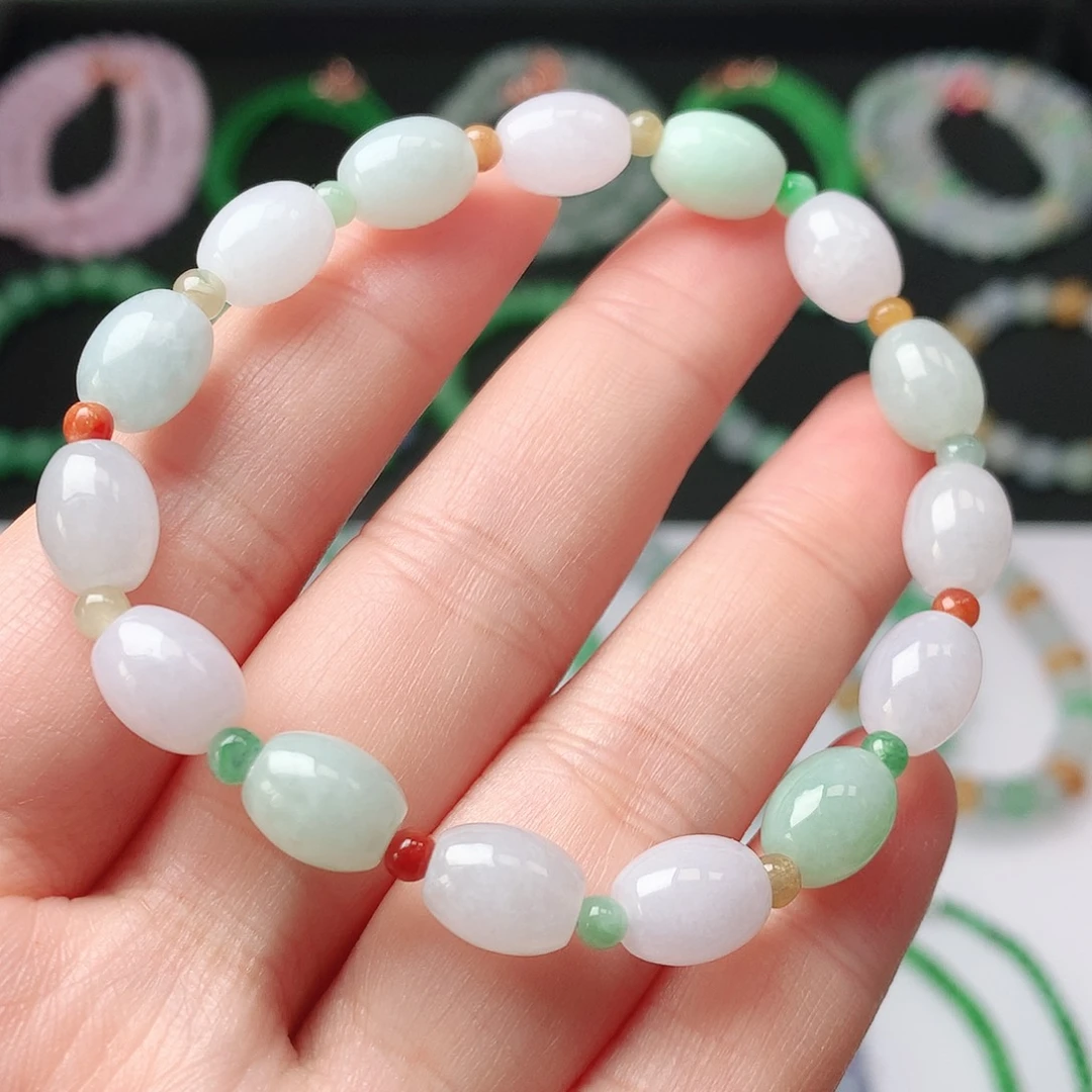 翡翠未镶嵌手链翡翠