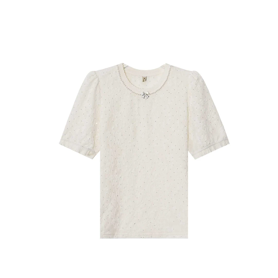 A97613新款洋气百搭休闲短袖