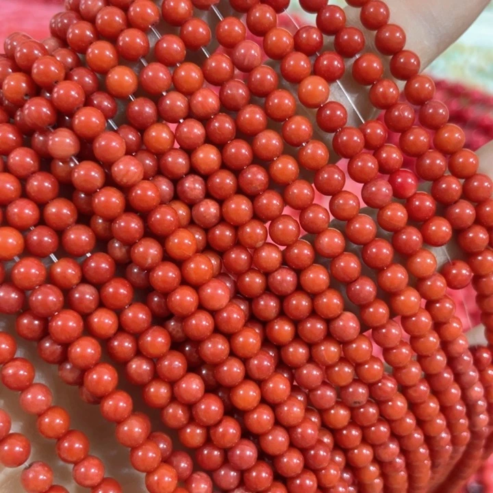 大理石非金属一条4.8mm三姑娘圆珠