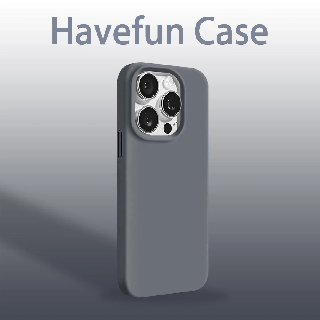 雅天立高级软糯液态硅胶适用iPhone16/17pro max糯米手机壳苹果15