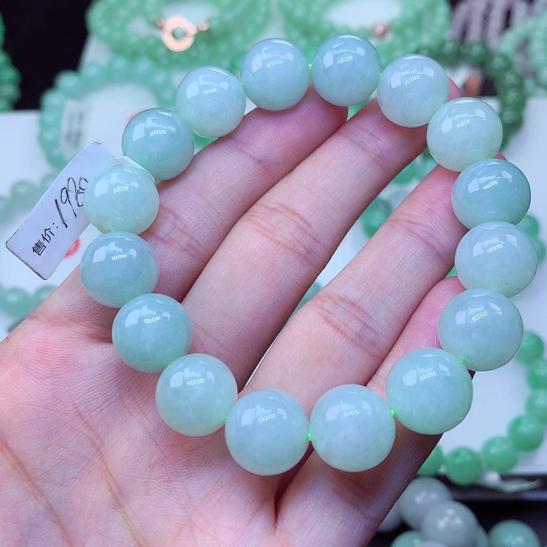 翡翠未镶嵌毛衣链