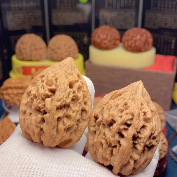 吊坠文玩核桃42高桩无药大沽石