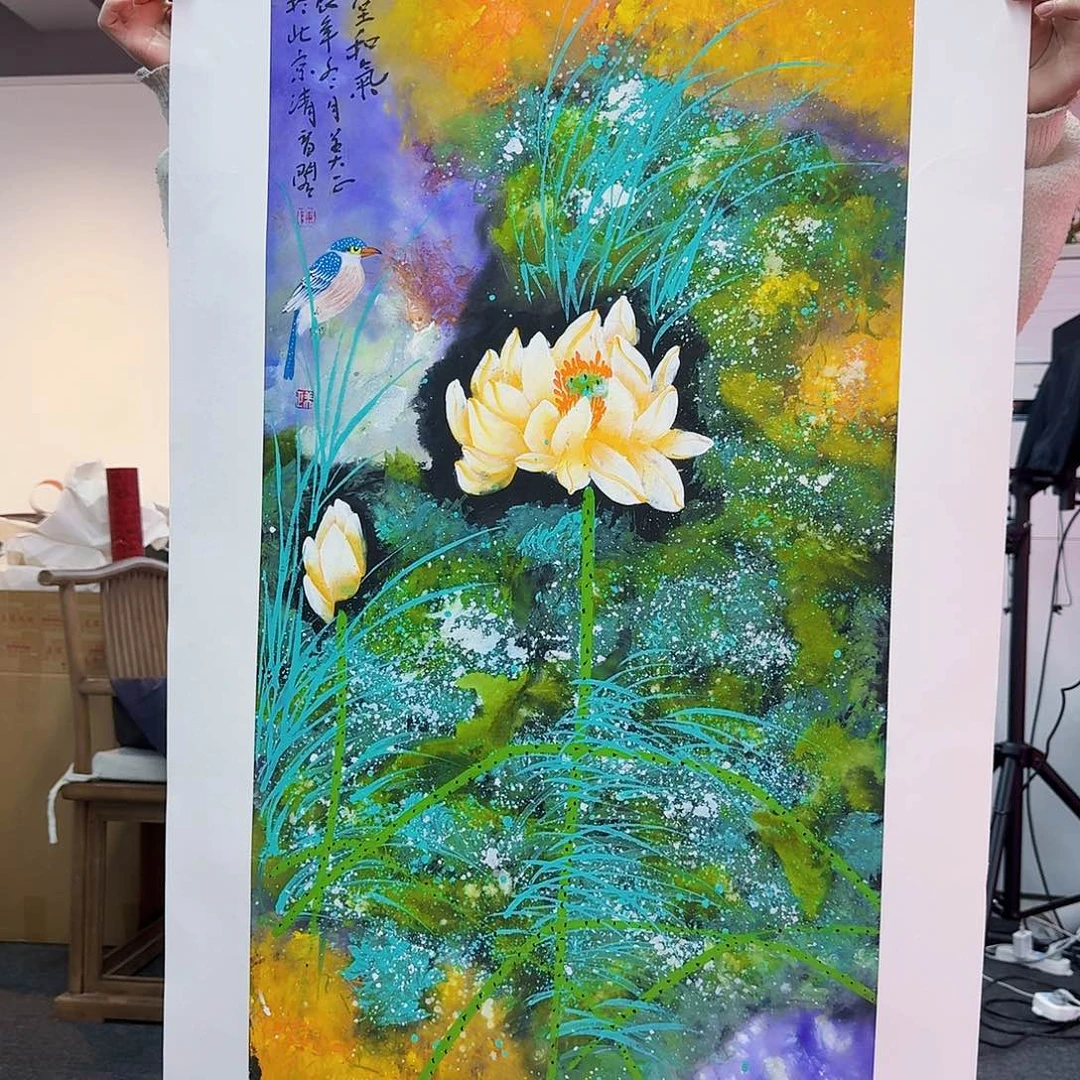 国画多次参加国内外大型画展