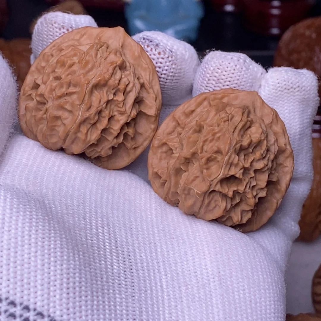 文玩核桃吊坠35 龙血马蹄 野生