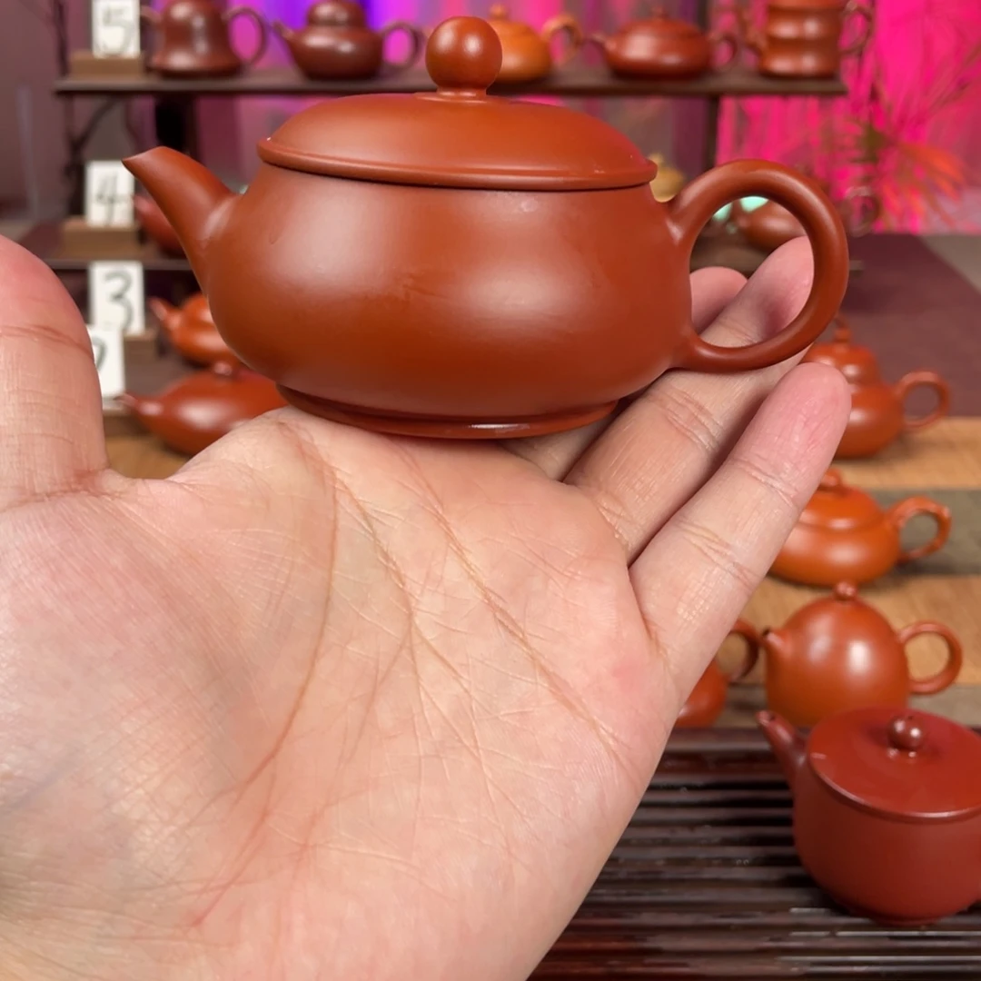 茶壶紫砂微瑕明炉超薄130cc