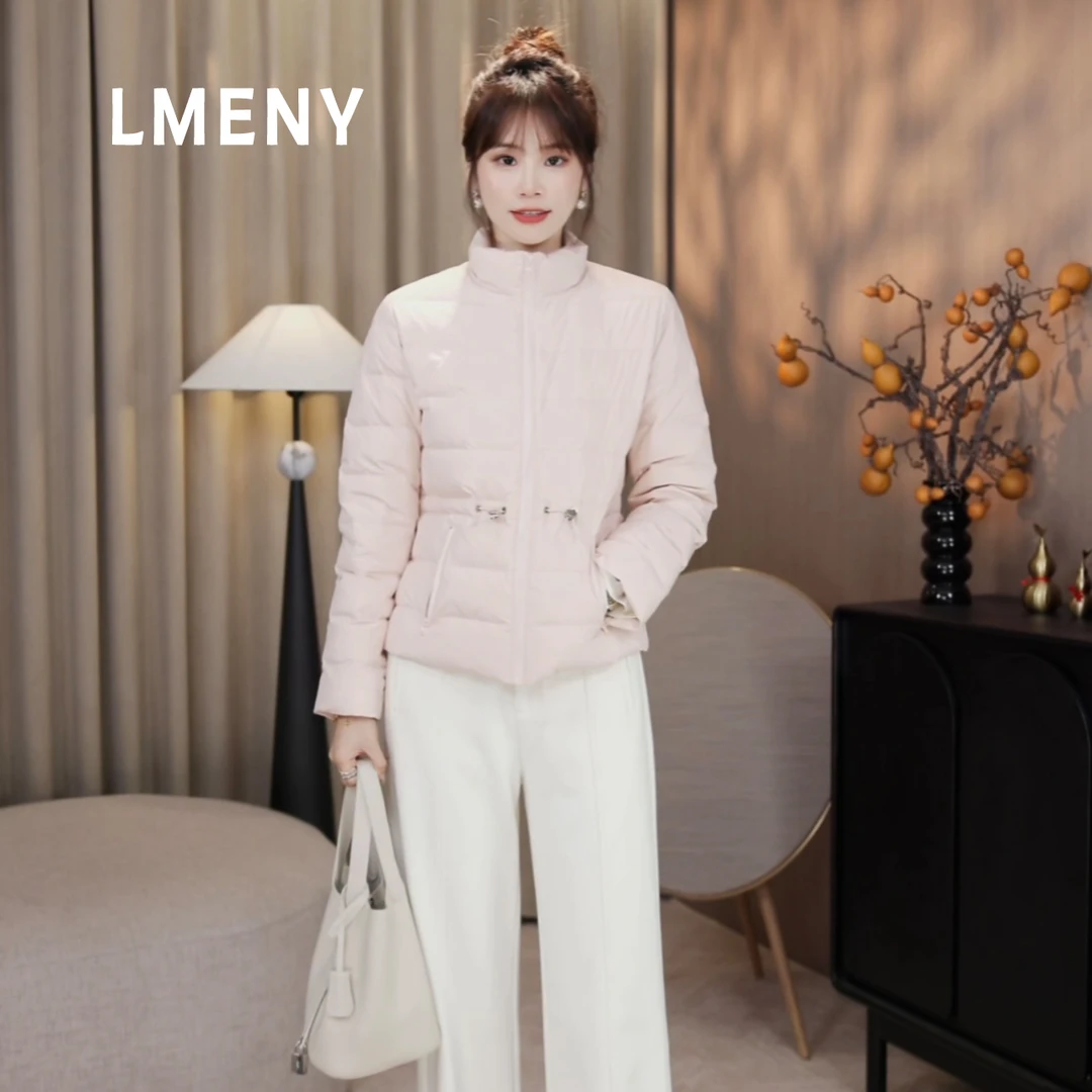 LMENY“排骨收腰羽绒”入冬高光时刻！自留款抽绳收腰羽绒服25CY088