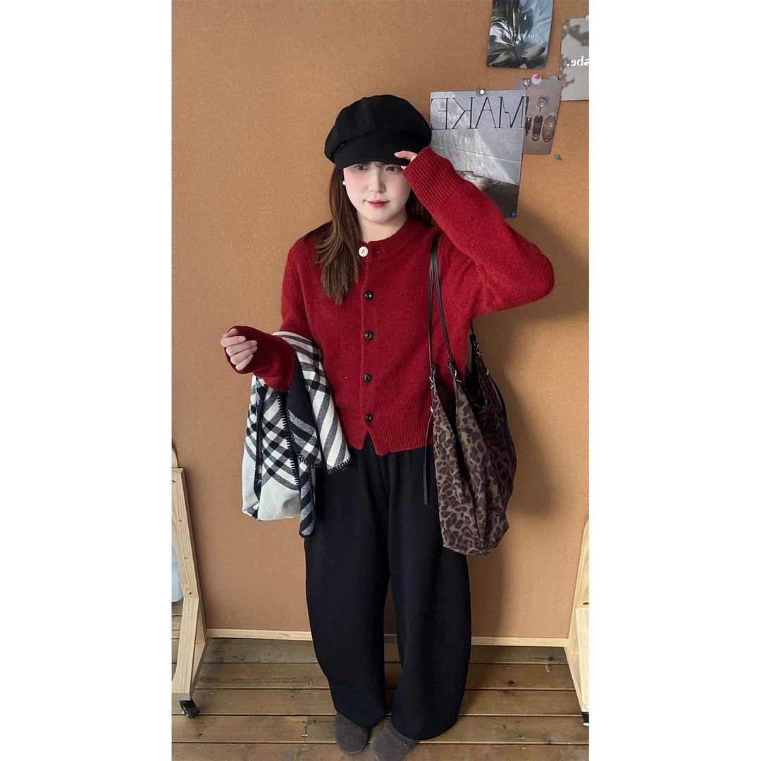 zhukele  中厚静版羊 毛开衫