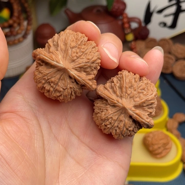 文玩核桃把件137狮子头39